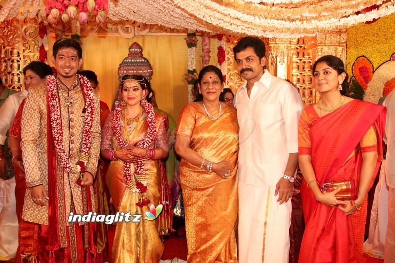 Vishal's Sister Aishwarya Wedding & Reception