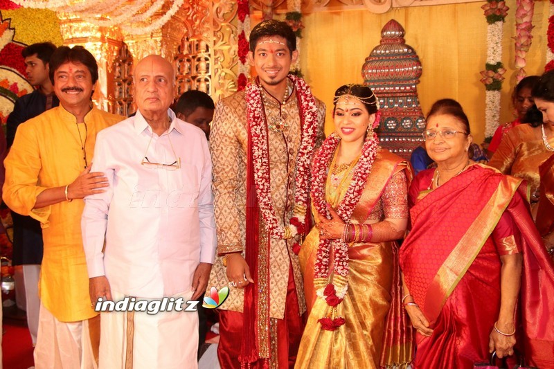 Vishal's Sister Aishwarya Wedding & Reception