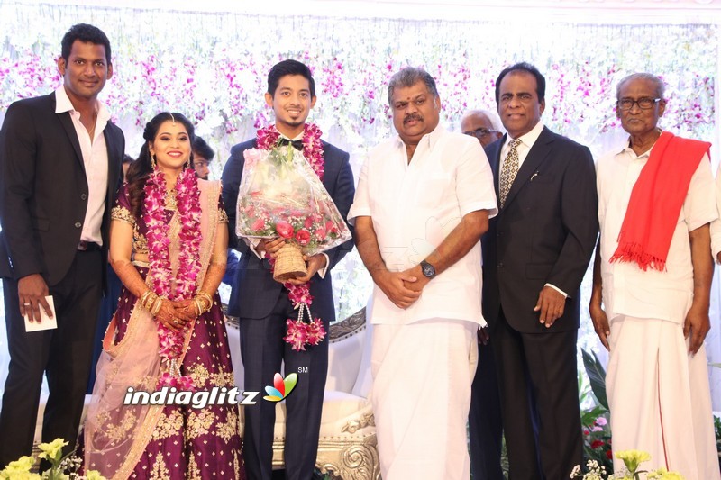 Vishal's Sister Aishwarya Wedding & Reception