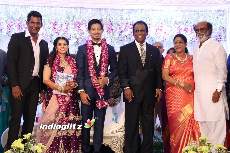 Vishal's Sister Aishwarya Wedding & Reception