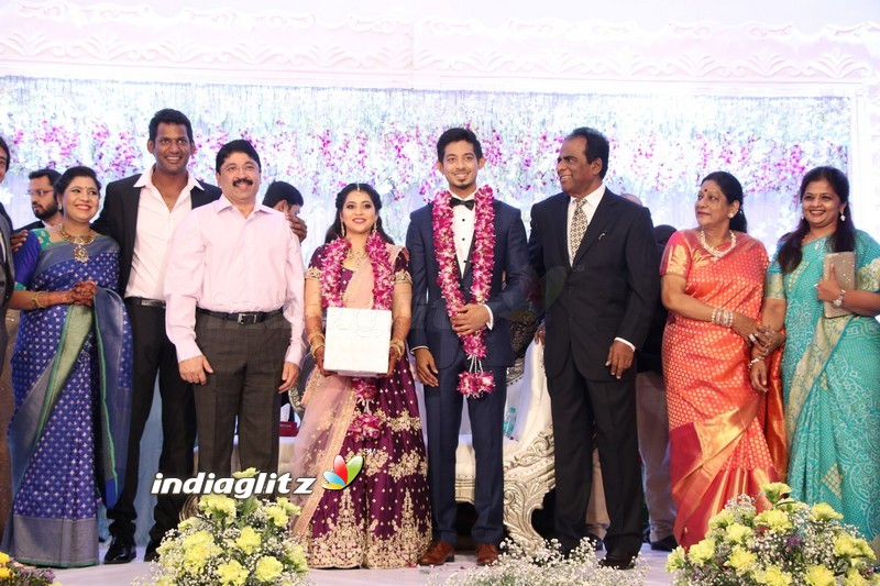 Vishal's Sister Aishwarya Wedding & Reception