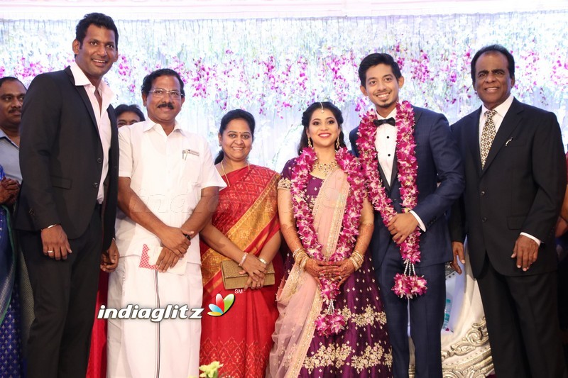 Vishal's Sister Aishwarya Wedding & Reception