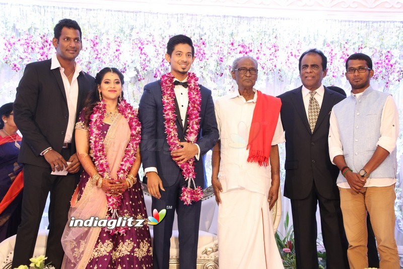 Vishal's Sister Aishwarya Wedding & Reception