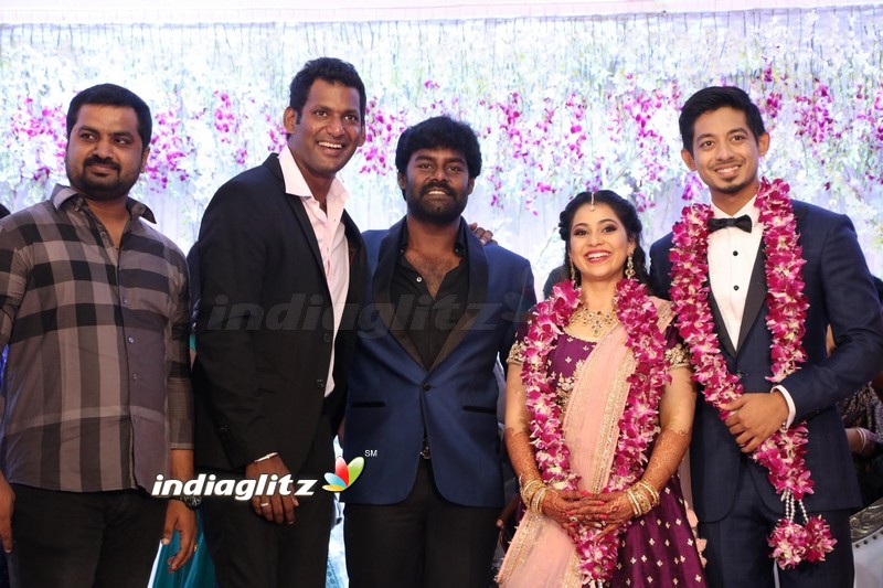 Vishal's Sister Aishwarya Wedding & Reception