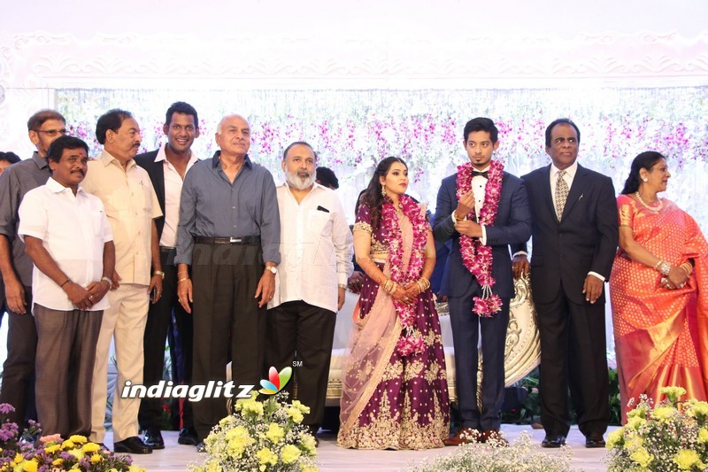 Vishal's Sister Aishwarya Wedding & Reception