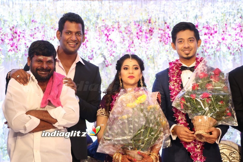 Vishal's Sister Aishwarya Wedding & Reception