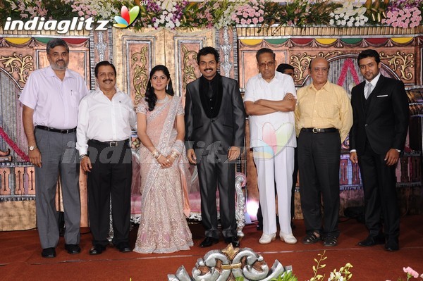 Karthi Ranjani Wedding Reception