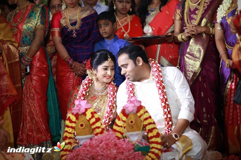 Producer Abinesh Elangovan - Nandhini Wedding