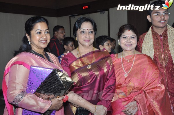 Y Vijaya Daughter Wedding Reception