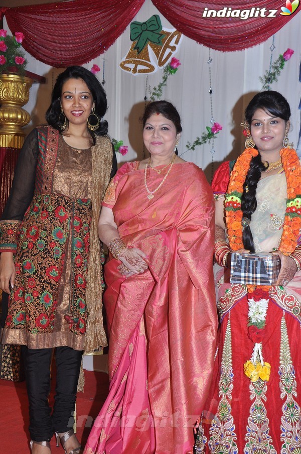 Y Vijaya Daughter Wedding Reception