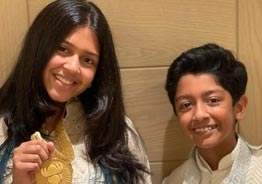 Dev and Diya are proud children of Suriya and Jyothika! Family click goes viral