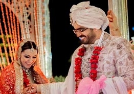 The newlyweds Hansika and Sohael are lovestruck in these latest unseen photos!