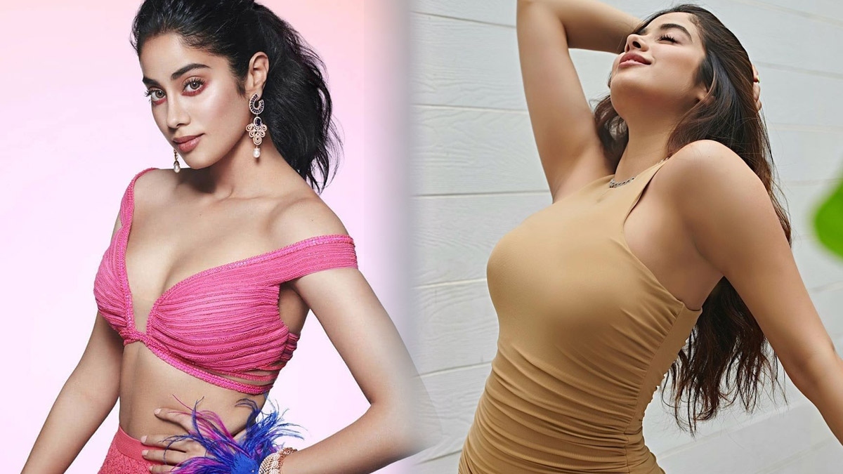 When Janhvi Kapoor Made Heads Turn In A Bodycon Dress Tamil News