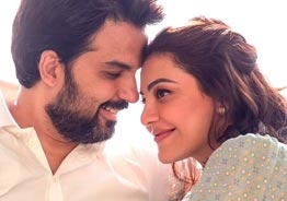 Kajal Aggarwal shares an adorable picture of her newborn with her husband