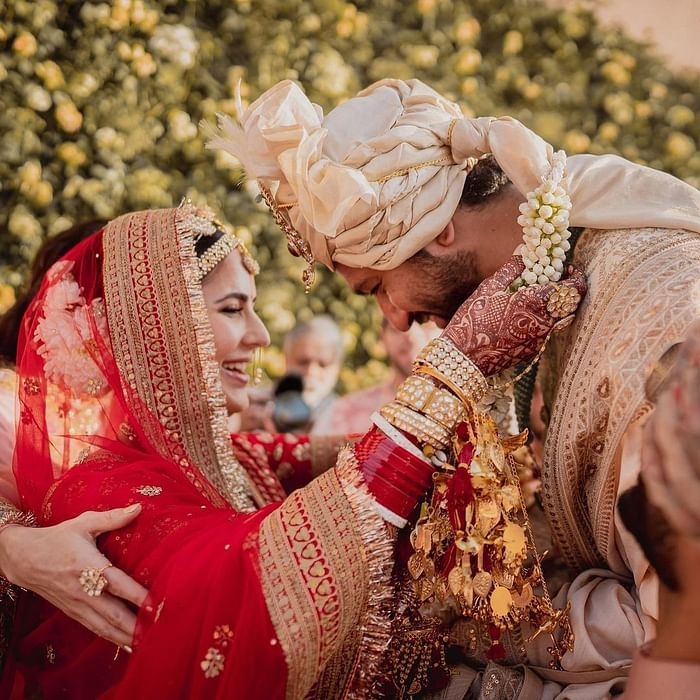Katrina Kaif and Vicky Kaushal get married; Official wedding pictures