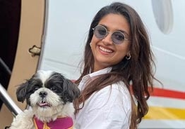 Keerthy Suresh takes pet dog on private jet spending lakhs of rupees