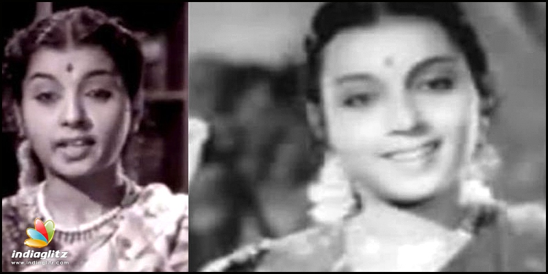 MGR-Sivaji 'Koondukili' heroine Kuchalakumari passes away - Tamil News ...