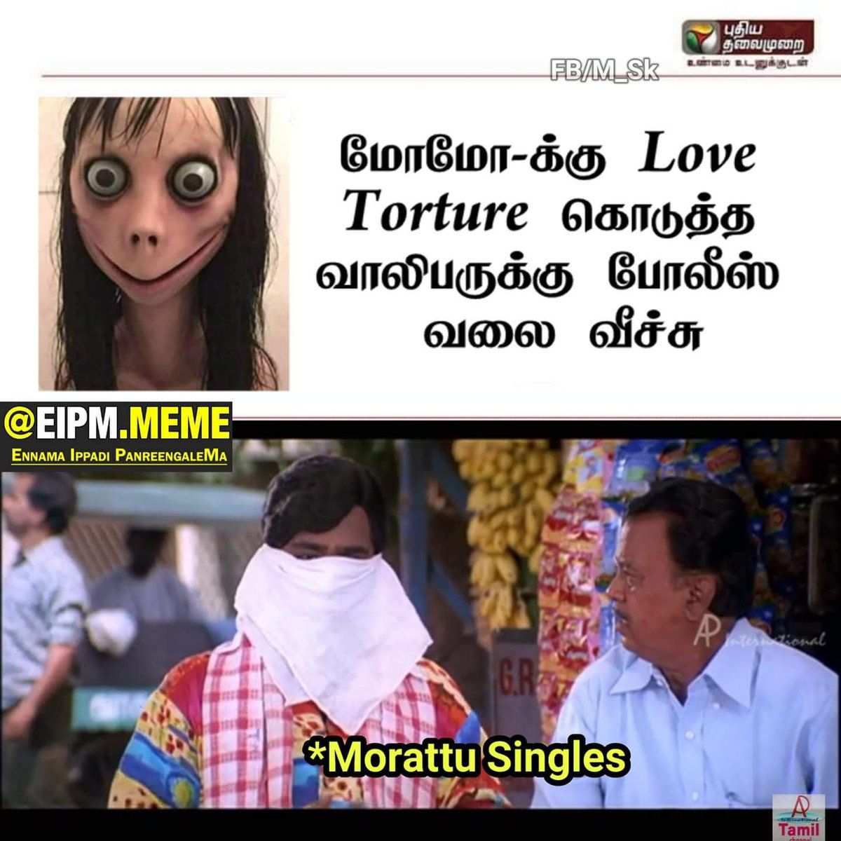 Momo gets roasted by meme creators! - Tamil News 