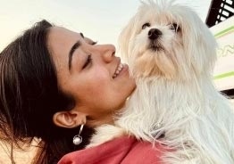 Puppy Love: Rashmika Mandhana's Viral Pet Pics Steal the Show