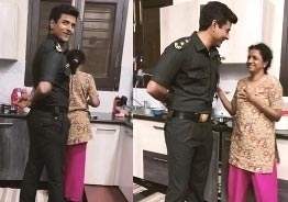 Sivakarthikeyan surprises his wife in 'Amaran' getup! - Cute video goes viral