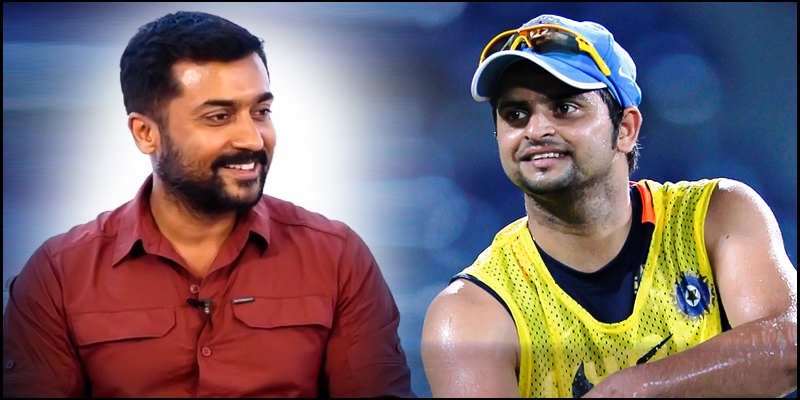 Suriya reveals his favourite CSK player to Raina - Tamil News -  IndiaGlitz.com