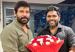 'Thangalaan' makers unveil a special poster featuring Chiyaan Vikram and Pa Ranjith!
