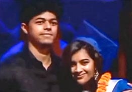 Vijay's daughter Divya Saasha's school graduation video goes viral - Jason Sanjay's loving gesture floors fans