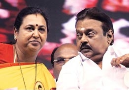 Premalatha Vijayakanth reflects on Captain reference in 'Lubber Pandhu': 