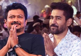 Vijay Antony wishes Udhayanidhi Stalin on his last film and asks him to stay in Politics!