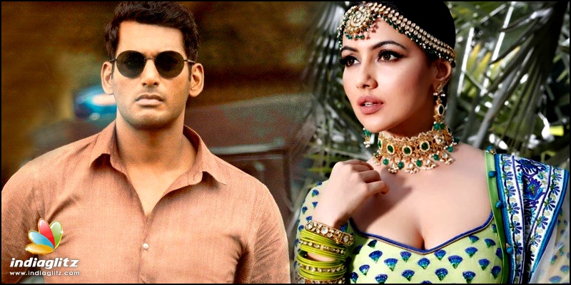 Sana Khaan grooves with Vishal - தமிழ் News - IndiaGlitz.com