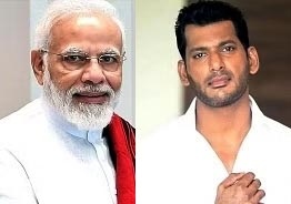 Actor Vishal Thanks PM Modi and Maharashtra CM for Anti-Corruption Measures