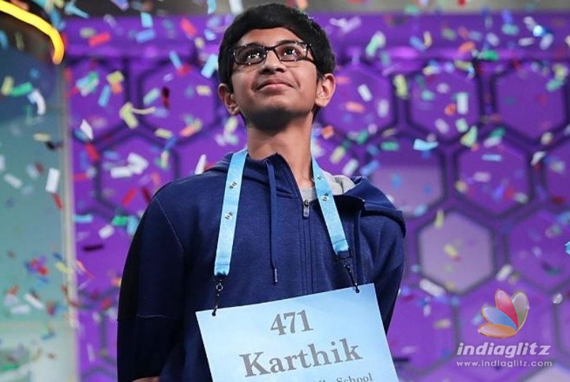 14 year old Karthik Nemmani clinches the Scripps National Spelling Bee title!