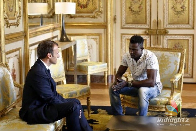 French President rewards brave immigrant man who risked his life and saved a child 