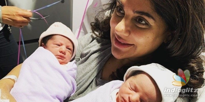 Popular television actress gives birth to twins