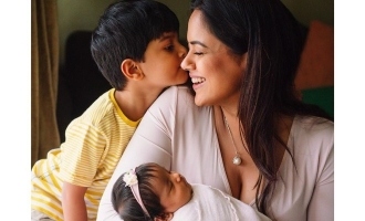 Sameera Reddy shares about breastfeeding in difficult situations