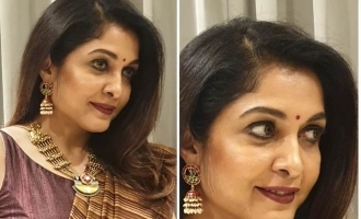 Ramya Krishnan Lunch Date with Actress Sowcar Janaki Latest Photos Videos Viral
