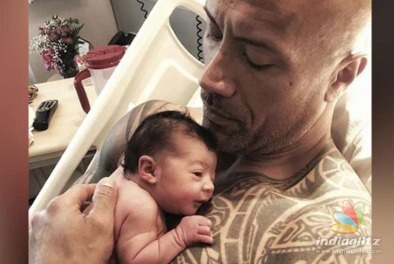 Dwayne The Rock Johnson becomes a dad again!