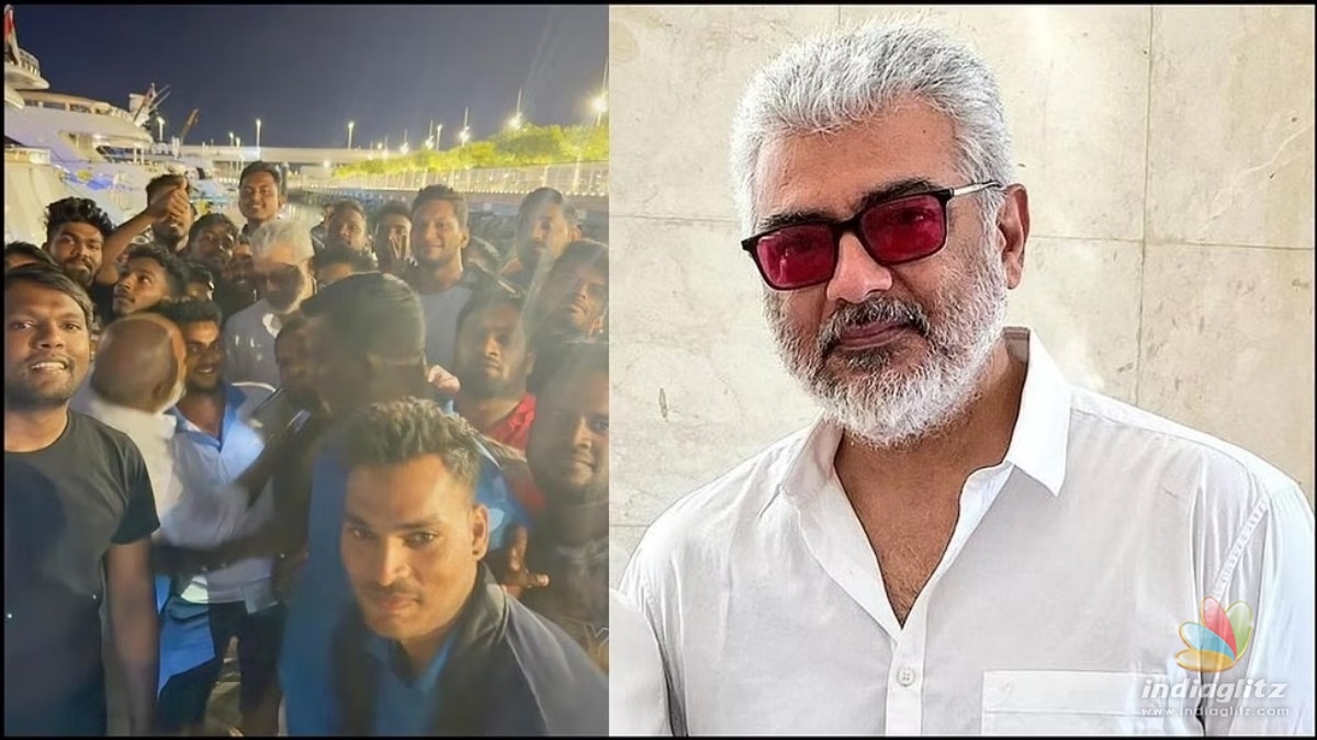 Ajith Kumar papped with his family during New Year celebrations in Dubai! - Viral video