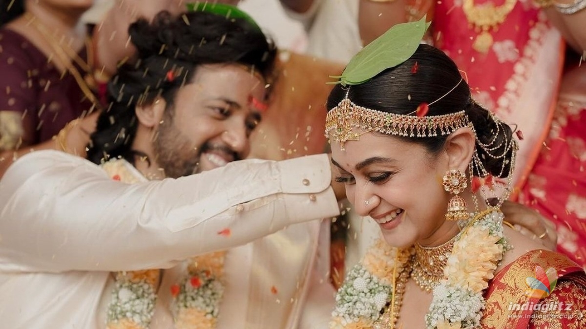 Action King Arjunâs daughter Aishwarya marries Thambi Ramaiahâs son Umapathy! - Dreamy pics