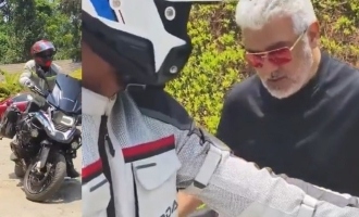 Ajith Kumar turns into mentor once again but this time for a passionate biker! - Viral clip