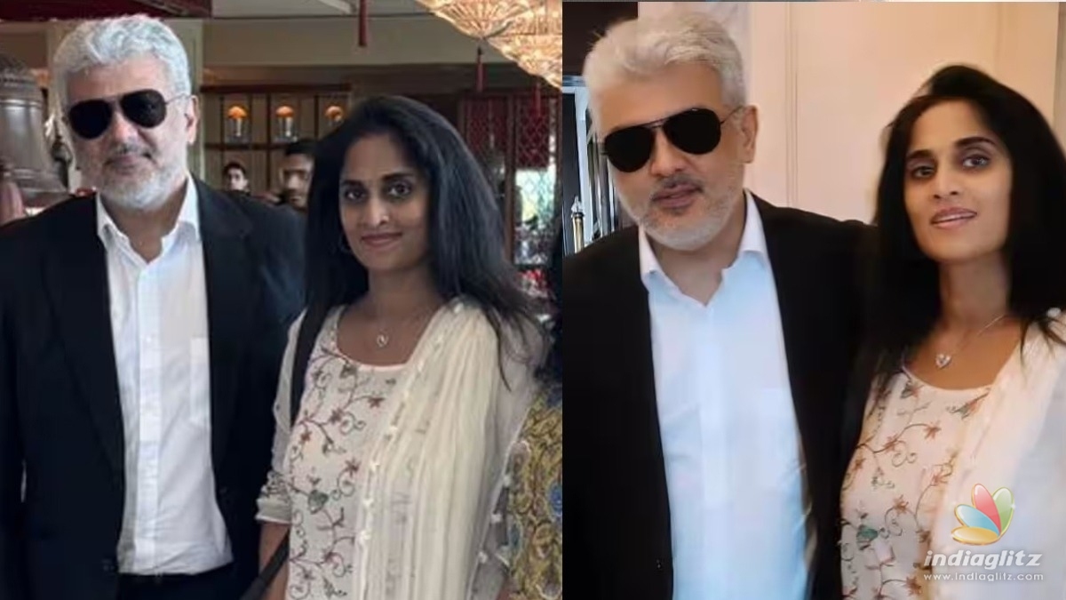 Ajith Kumar and Shalini clicked while embracing their 24 years of togetherness! - Latest pics