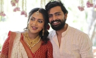 Love-filled clicks from actress Amala Paul intimate baby shower ceremony!