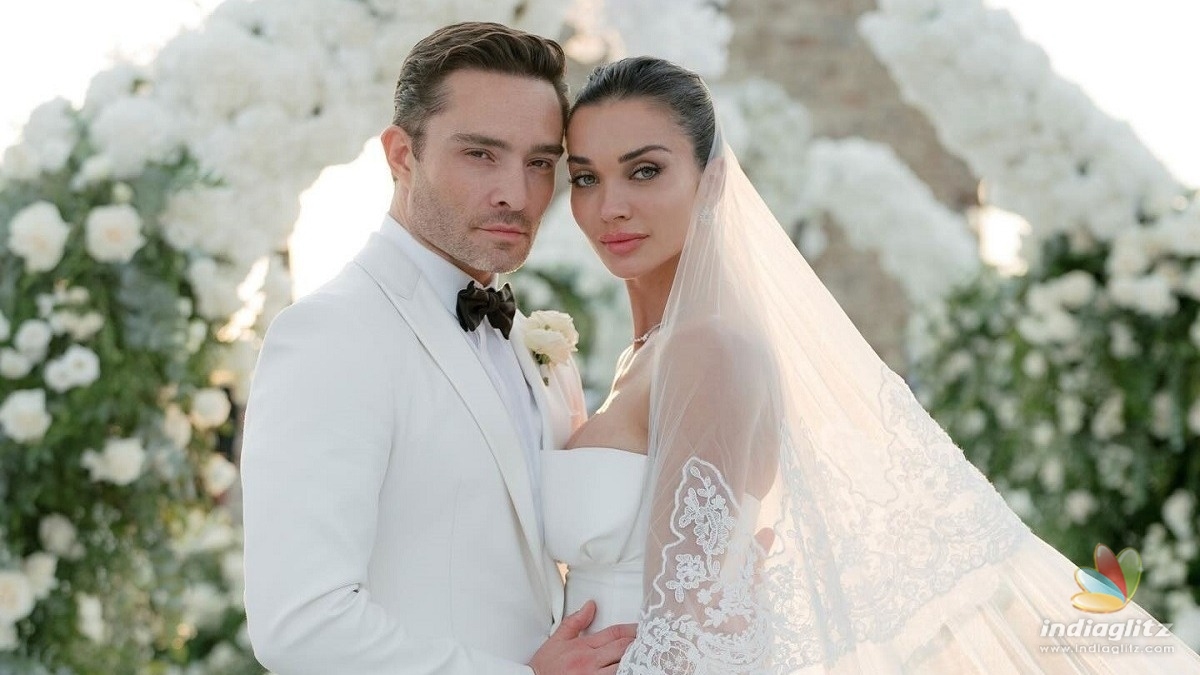 Amy Jackson ties the knot for the second time: Wedding photos go viral!