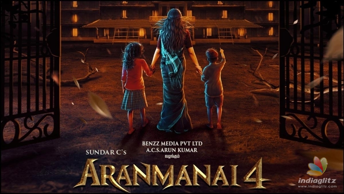 Sundar Câ€™s â€˜Aranmanai 4â€™ to hit screens on this date? - Official release poster is here