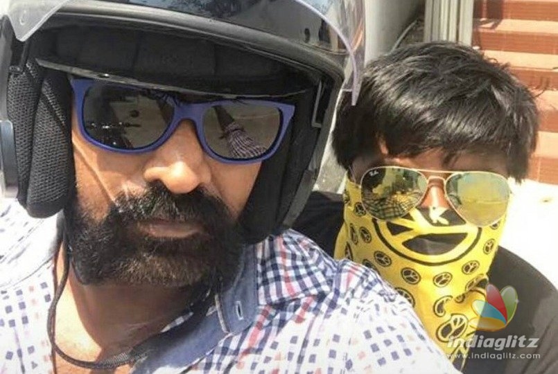 Vijay Sethupathi and his sons action scene goes viral