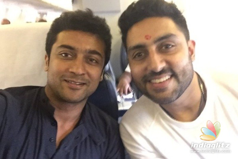 Suriya accepts Abhishek Bachchans invitation!