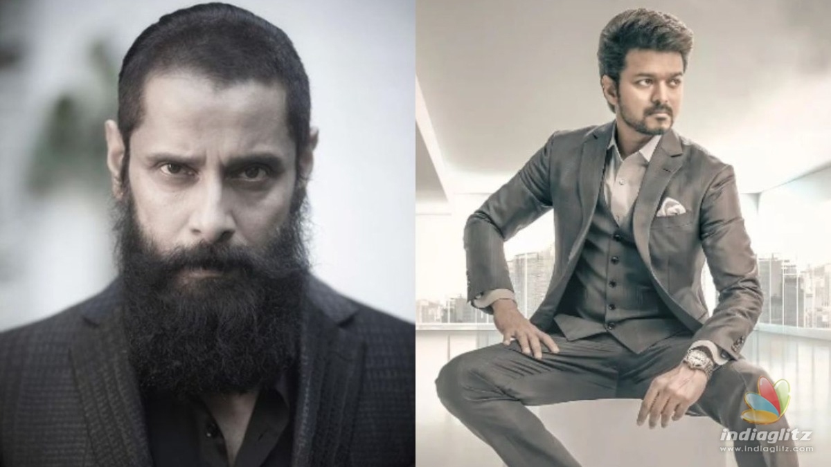 Thalapathy Vijay scolded Leo producer after watching Chiyaan Vikram movie
