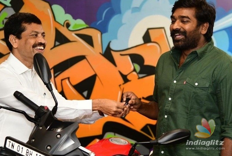 Vijay Sethupathi buys a new costly bike