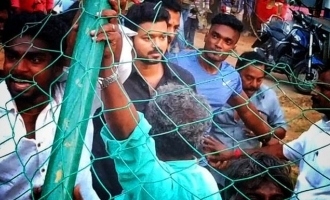 Awesome Videos! Thalapathy Vijay turns real life hero to save his fans