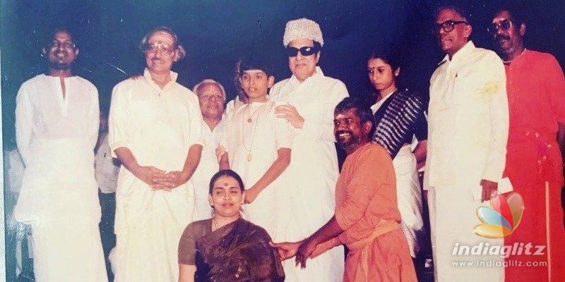 Venkat Prabhu shares blessed moment with MGR on a special occasion
